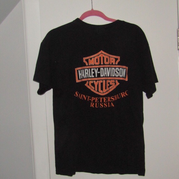 (SOLD) Harley Davidson St Petersburg Russia Tee - Picture 5 of 5